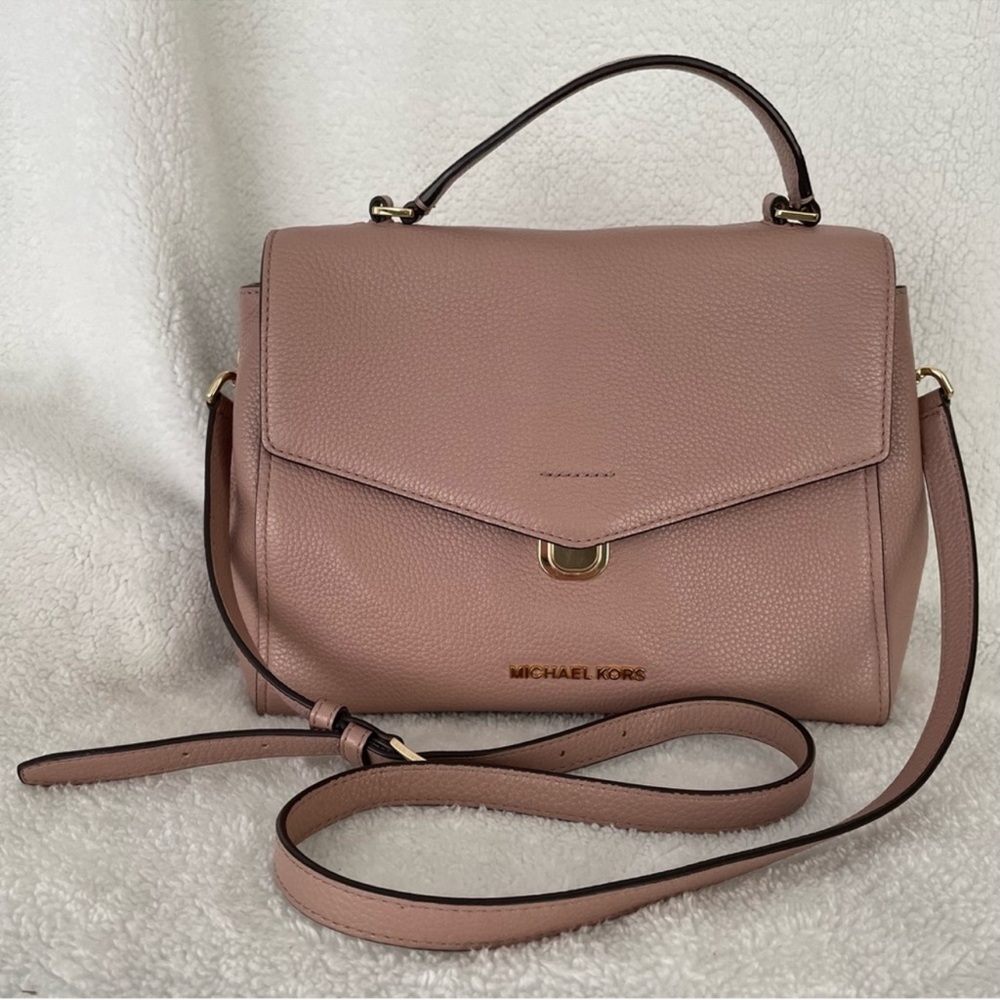 MICHAEL KORS Mauve Crossbody Purse